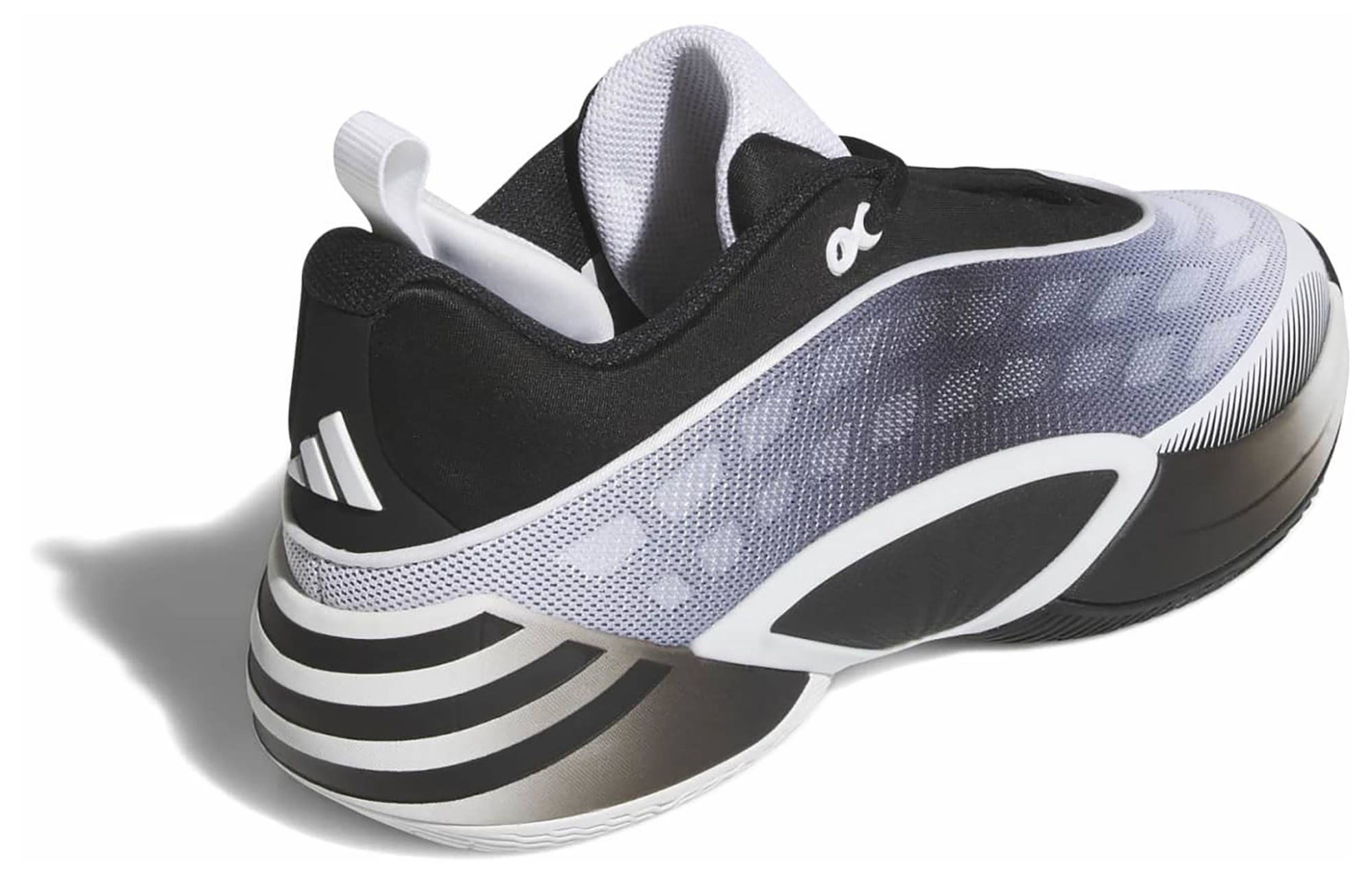 adidas D.O.N. Issue #8 Basketball Shoes - Ftwr White/Core Black/Ftwr White - View 7