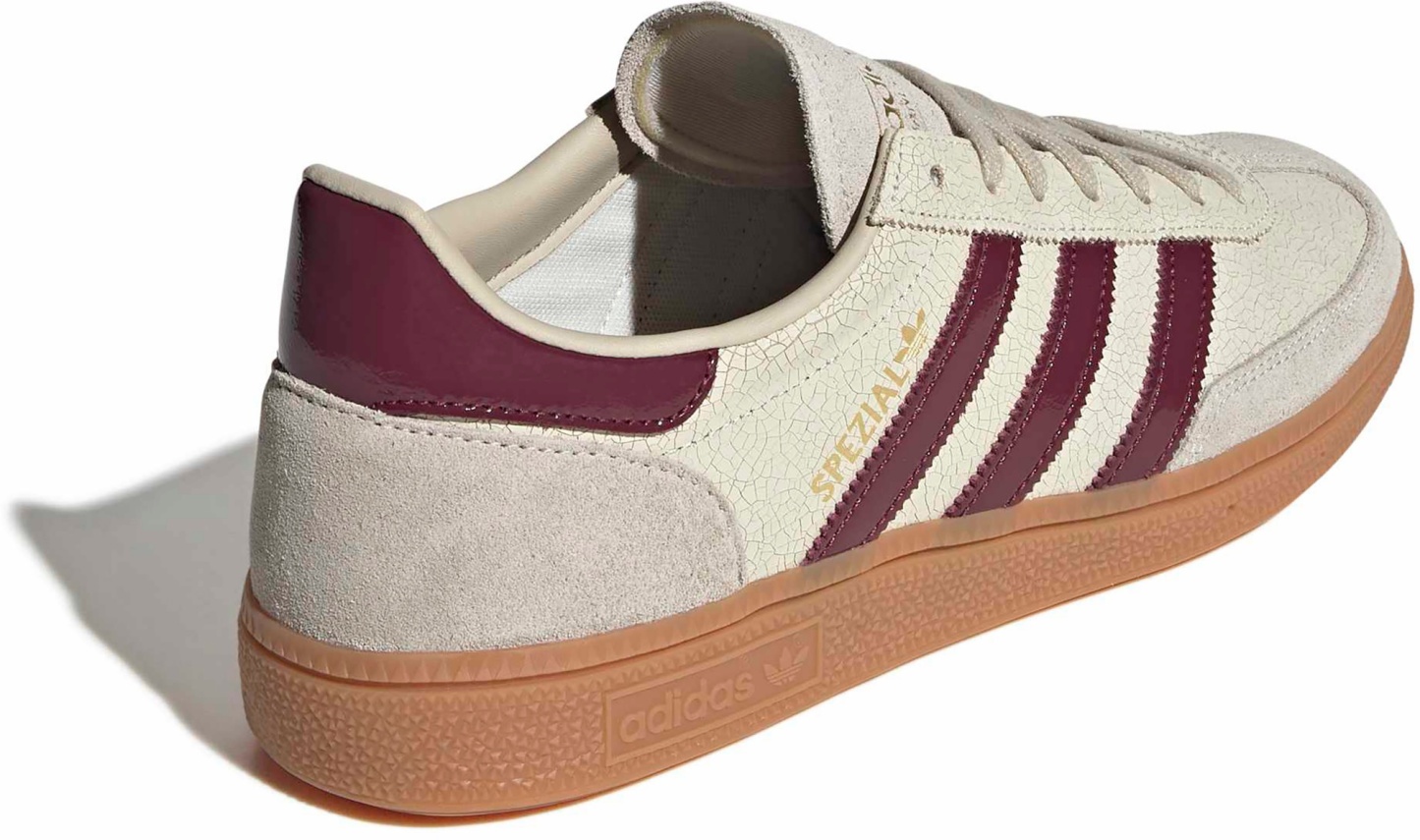adidas Men's Handball Spezial Shoes - Off White/Shadow Red - View 5