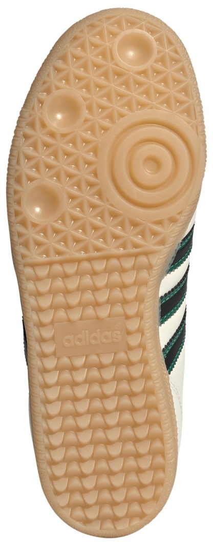 adidas Kids' Grade School Samba OG Shoes - Off White/Black/Gum - View 3