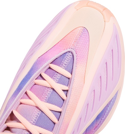 adidas Anthony Edwards 2 'Tie Dye' Basketball Shoes - Haze Coral/Bliss Lilac/Zero Met - View 8