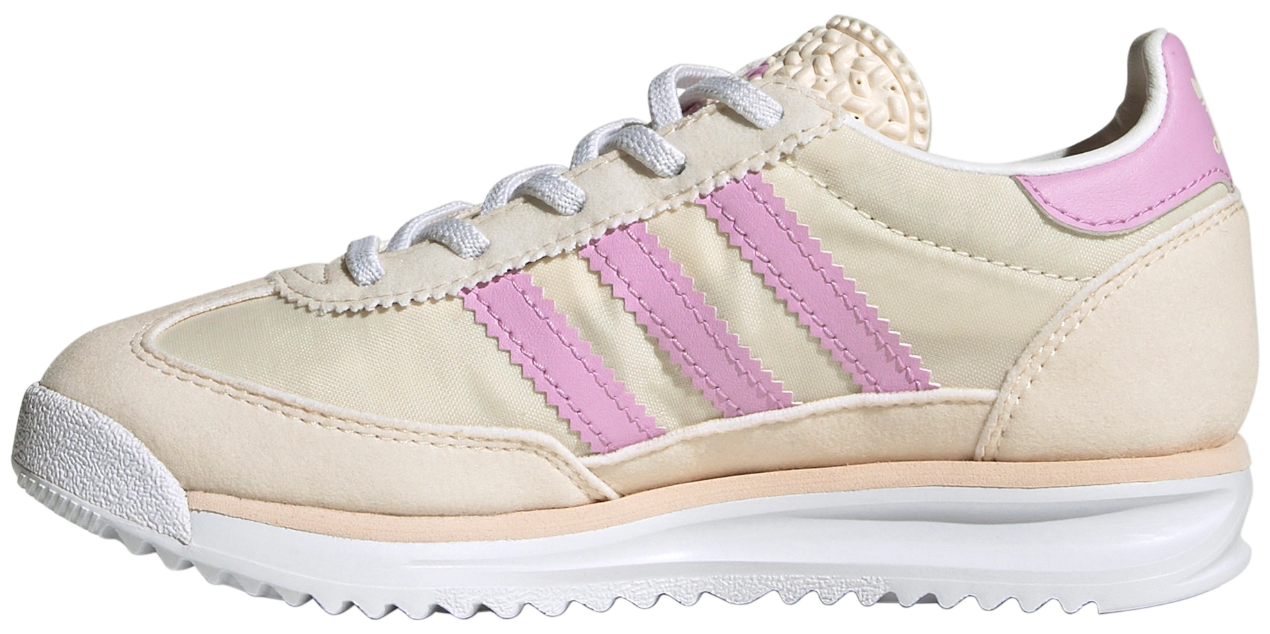 adidas Kids' Preschool SL 72 RS Shoes - White/Purple - View 4