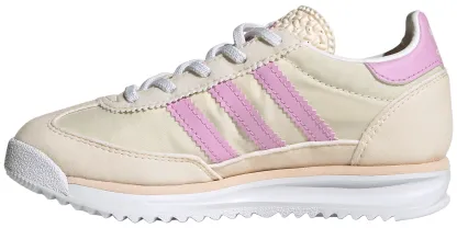 adidas Kids' Preschool SL 72 RS Shoes - White/Purple - View 4