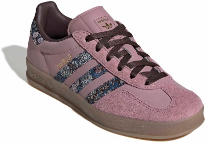 adidas Gazelle Indoor x Liberty London Lifestyle Shoes - Magic Mauve/Aurora Coffee - View 6