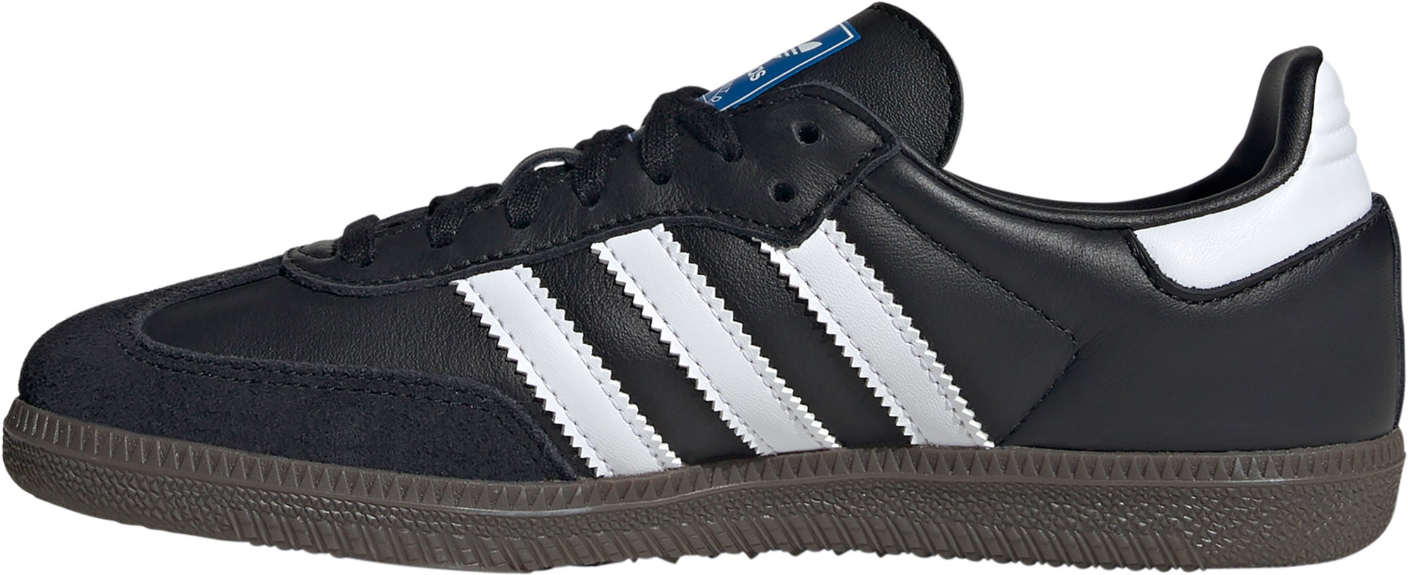adidas Kids' Grade School Samba OG Shoes - Black/White - View 3