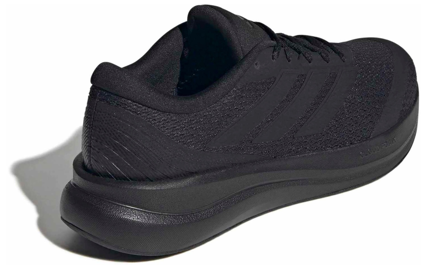 adidas Men's Runfalcon 6 CLOUDFOAM Running Shoes - Core Black/Core Black/Ftwr White - View 6