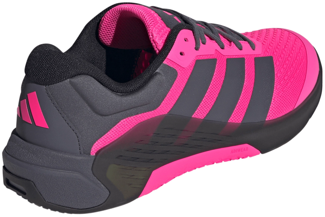 adidas Men's Dropset 4 Training Shoes - Lucid Pink/Aurora Onix - View 9