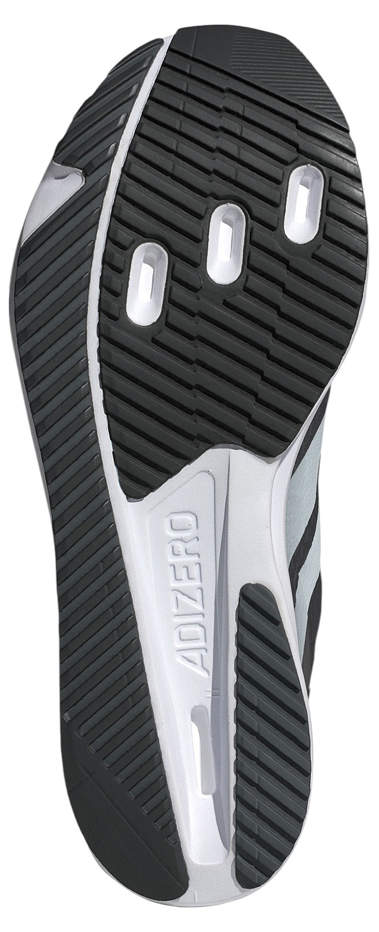 adidas Men's Adizero Sl2 Running Shoes - Black/White/Grey - View 3