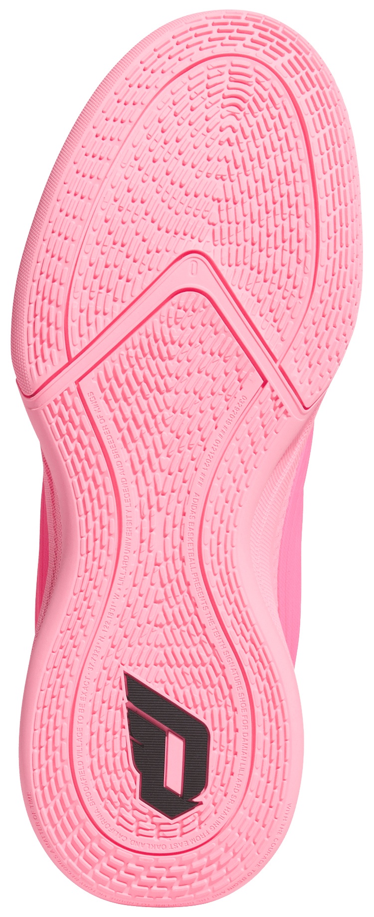 adidas Dame X 'Electric Pink' Basketball Shoes - Pink/Pink - View 3