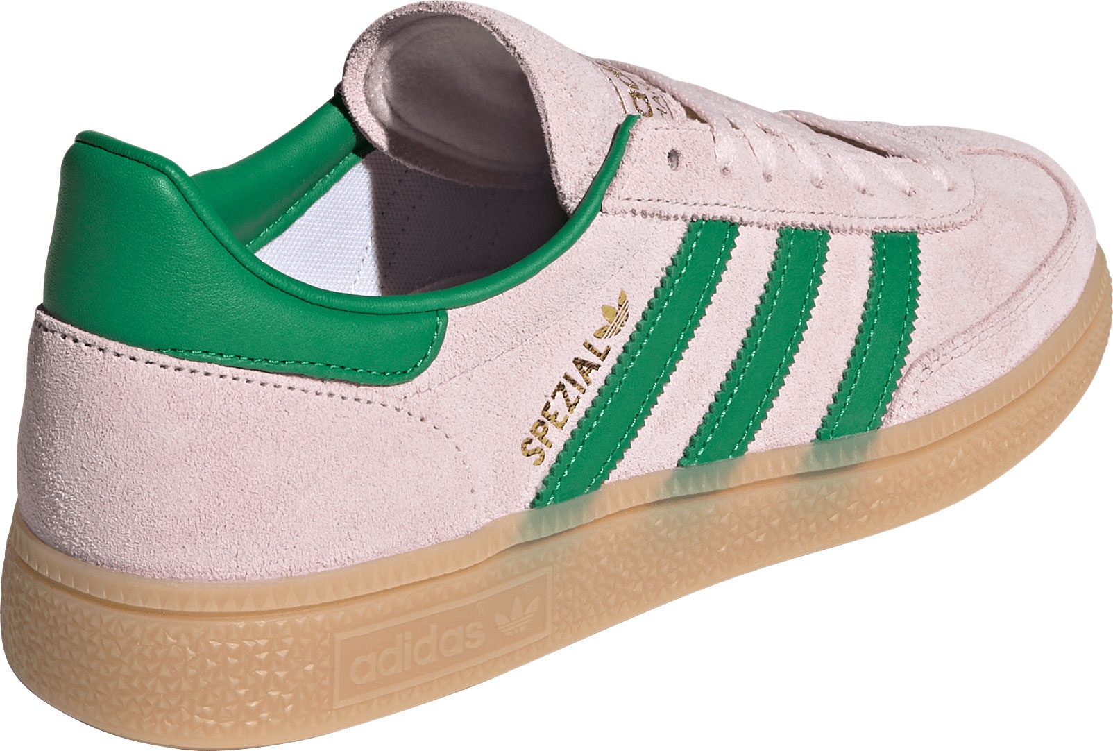 adidas Women's Handball Spezial Shoes - Green/Pink - View 7