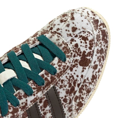 adidas Women's Japan Shoes - Wht/Dk Brown Pony Hair - View 8
