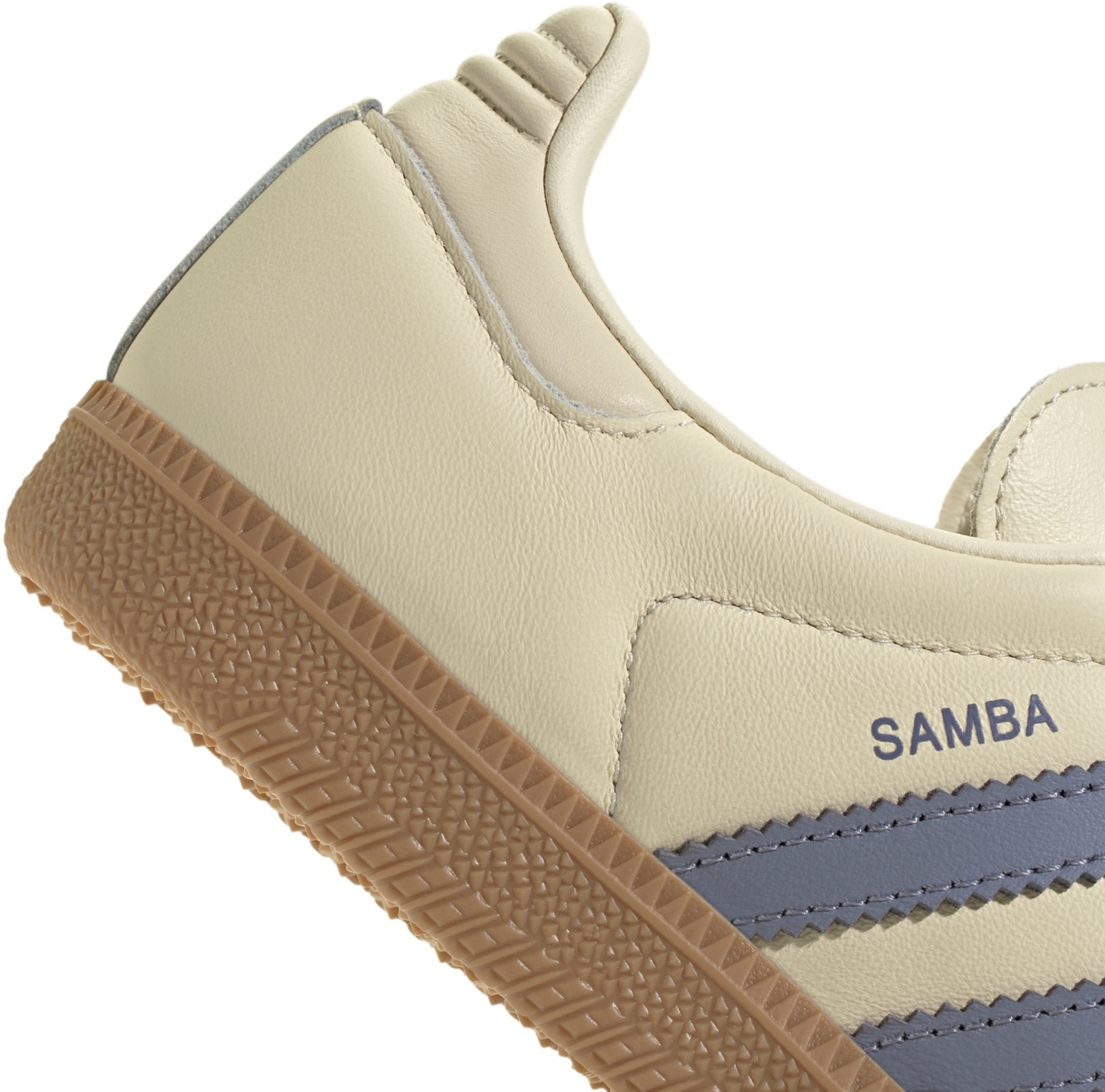 adidas Women's Samba OG Shoes - Cream/Silver - View 8