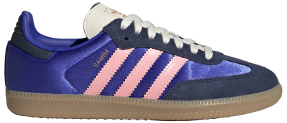 adidas Women's Samba OG Shoes - Blue/Indigo - View 1