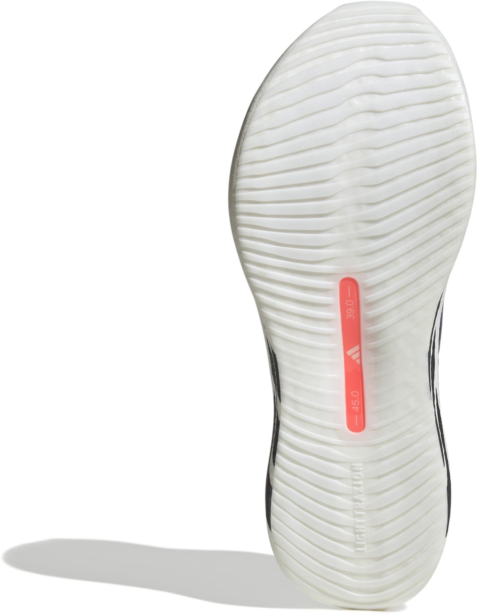 adidas Men's Hyperboost Edge Running Shoes - White/Auror Onix/Solar Turbo - View 6
