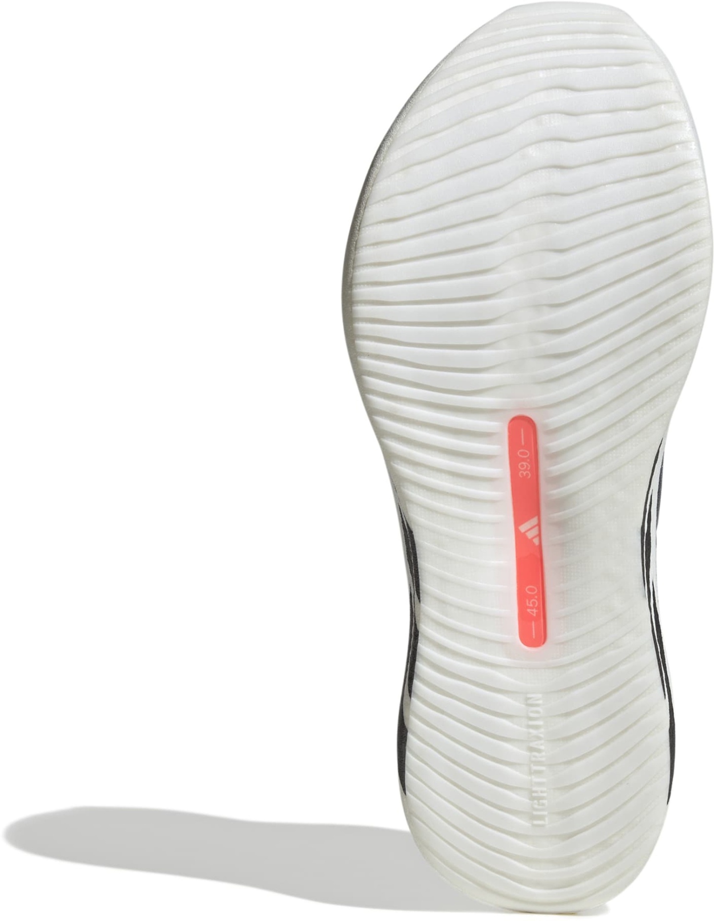 adidas Men's Hyperboost Edge Running Shoes - White/Auror Onix/Solar Turbo - View 6