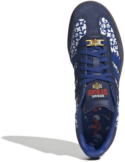 adidas Kids' Grade School Samba OG Shoes - Team Royal Blue/Team Royal Blue/Dark Blue - View 2
