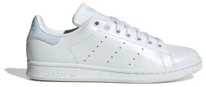 adidas Originals Women's Stan Smith Shoes - White/Crystal Sky - View 1