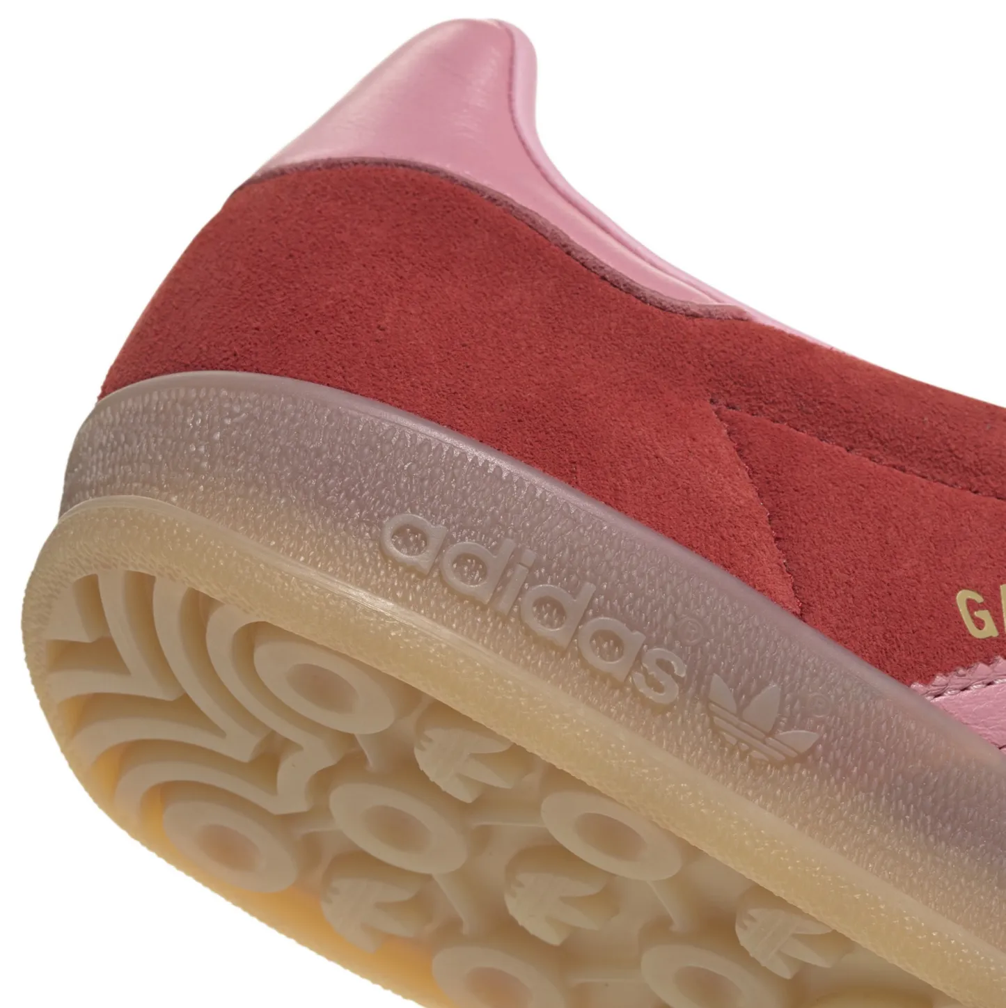adidas Women's Gazelle Indoor Shoes - Better Scarlet/Light Pink/Gum4 - View 8