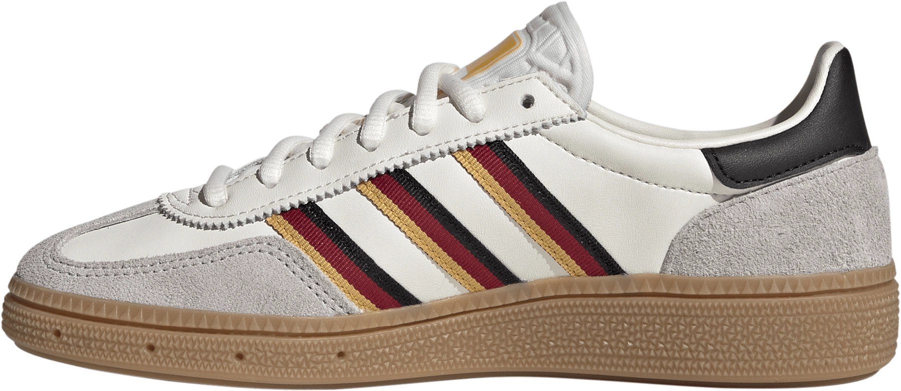 adidas Kids' Grade School FIFA World Cup Handball Spezial Shoes - White/White/Crew Yellow - View 4