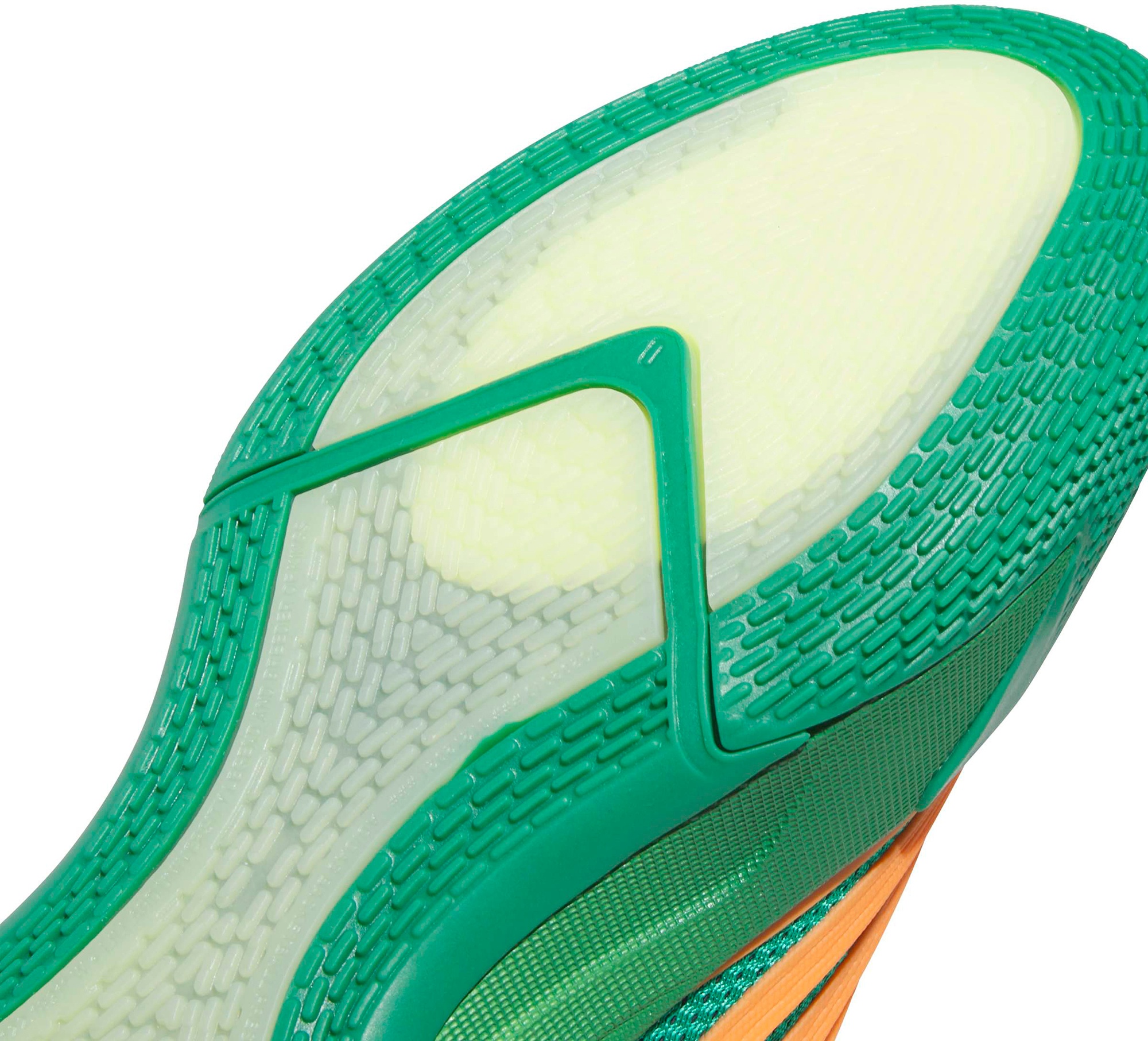 adidas Dame X 'Meet The Moment' Basketball Shoes - Court Green/Lucid Orange/Frozen Lemon - View 8