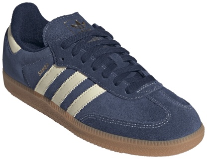 adidas Samba OG Shoes - Pinstripe Indg/Vnlla - View 6