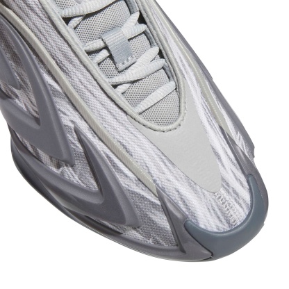 adidas Kids' Grade School Anthony Edwards 3 'Snow Camo' Basketball Shoes - Stone/Onix/Night Grey - View 6