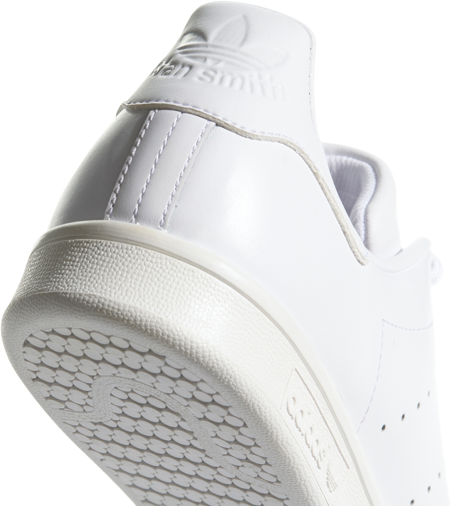 adidas Originals Men's Stan Smith Shoes - White/White - View 7