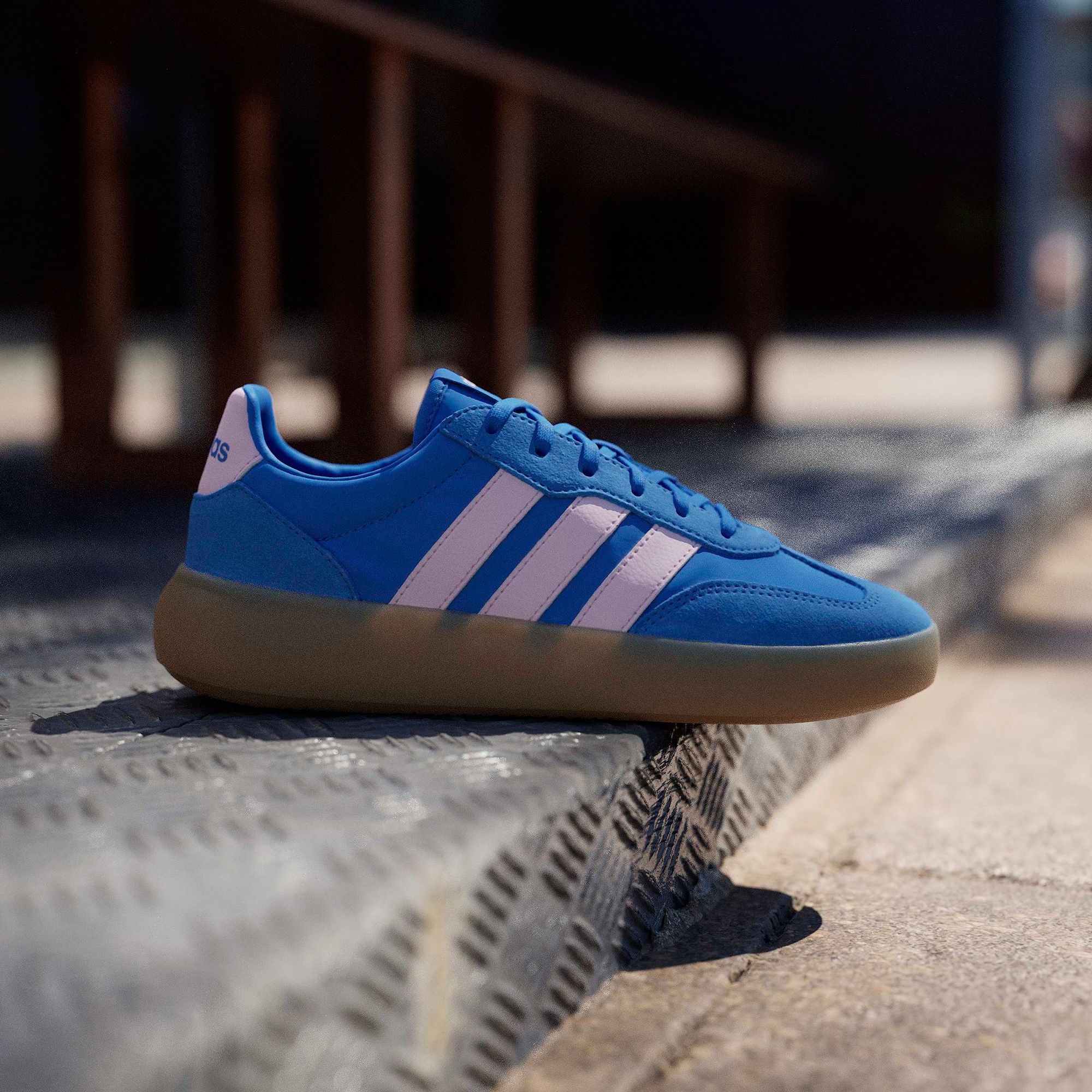 adidas Women's Barreda Decode Shoes - Ray Blue/Clear Pink/Gum10 - View 9