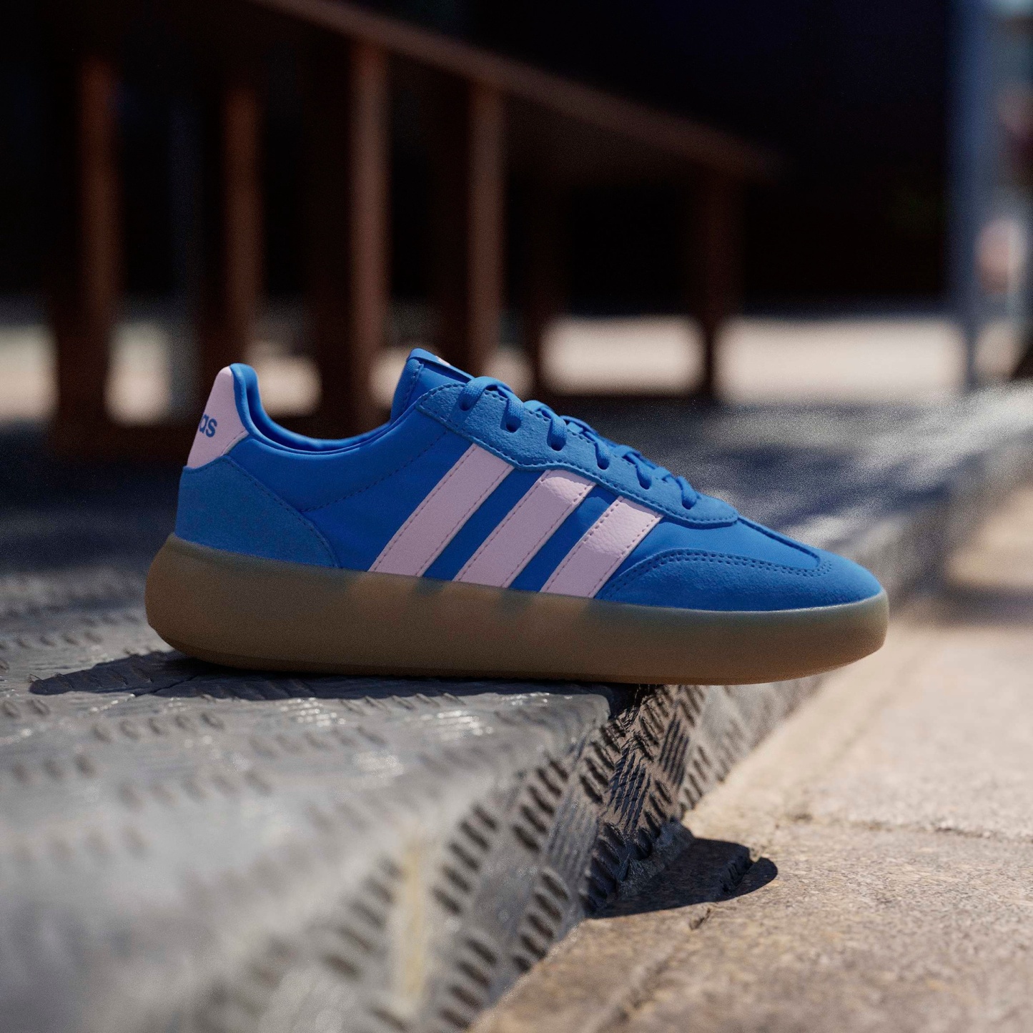 adidas Women's Barreda Decode Shoes - Ray Blue/Clear Pink/Gum10 - View 9