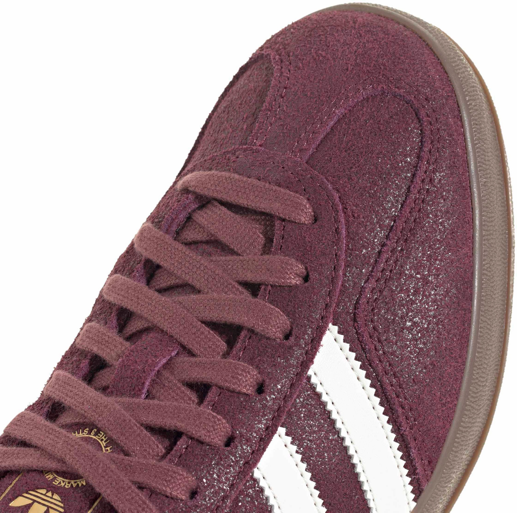 adidas Men's Gazelle Indoor Shoes - Oil Maroon/Wht - View 7