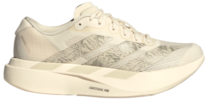 adidas Women's Adizero EVO SL Running Shoes - Wonder White/Wonder Taupe - View 1
