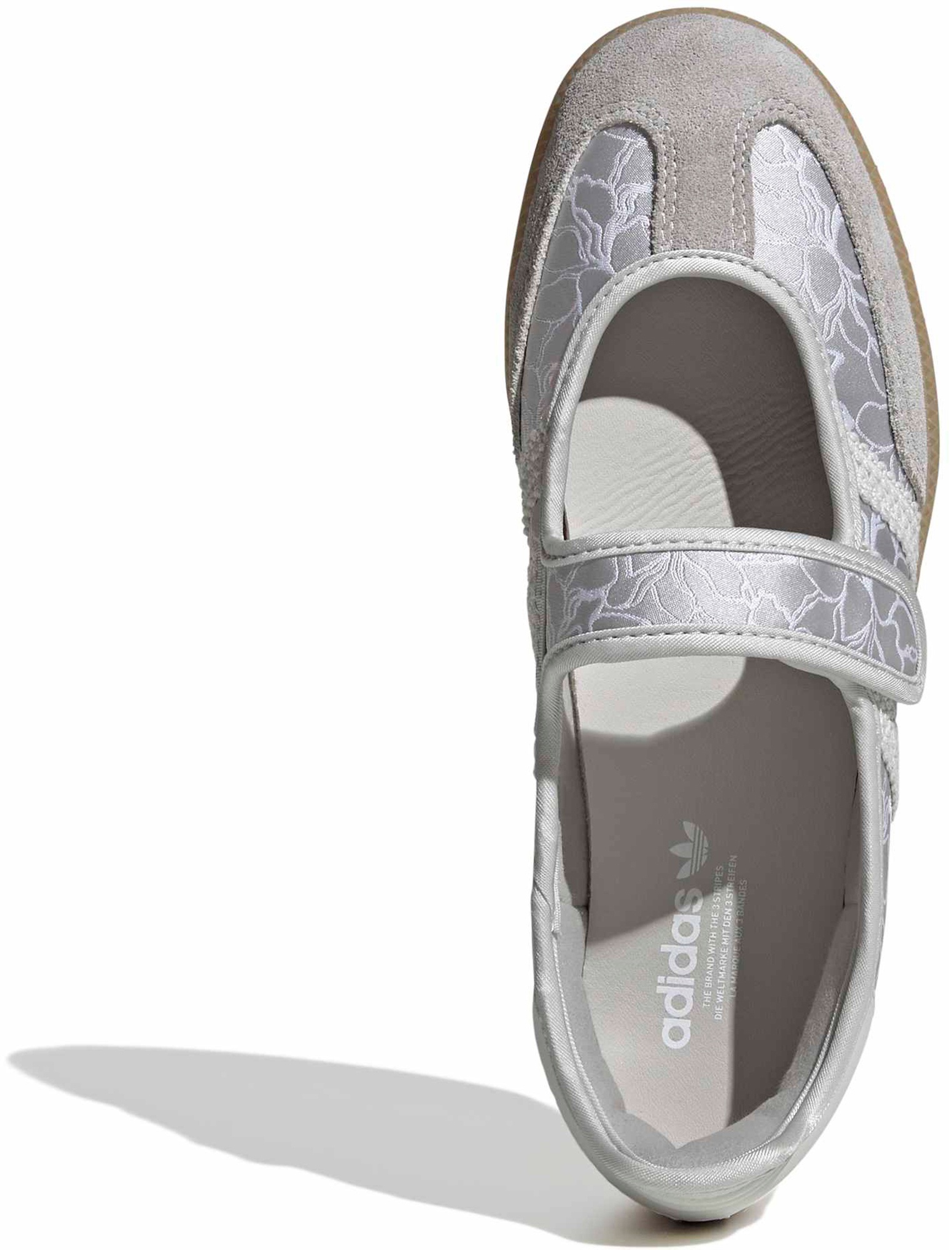 adidas Women's Samba Jane Shoes - Silver Met/Grey One/Gum4 - View 2