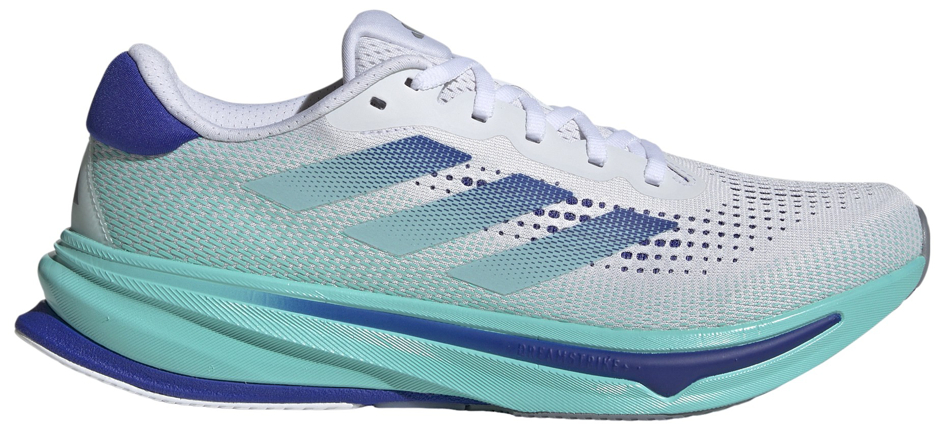 adidas Men's Supernova Rise Running Shoes - White/Aqua - View 1