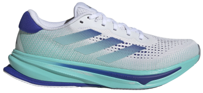 adidas Men's Supernova Rise Running Shoes - White/Aqua - View 1