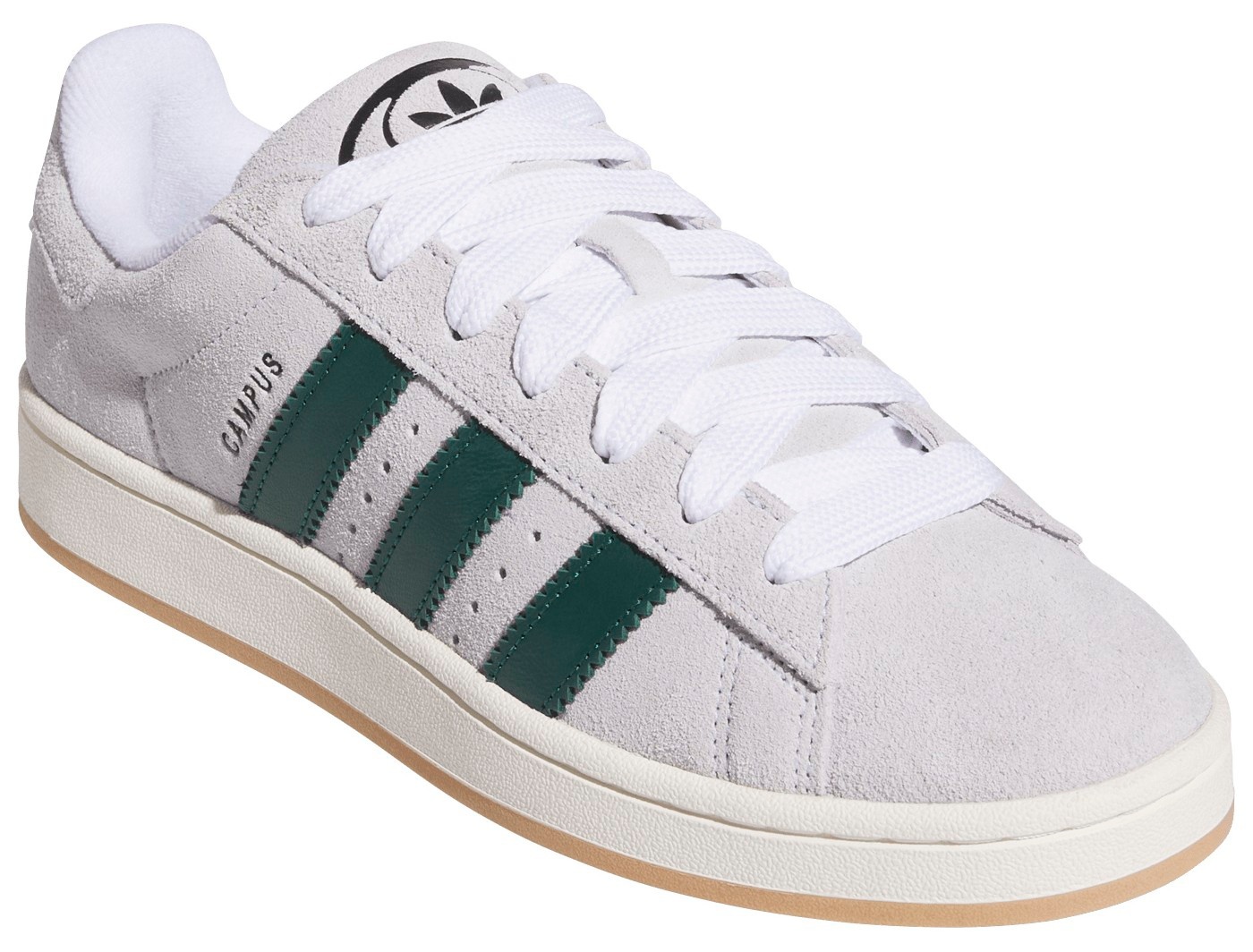 adidas Men's Campus 00s Shoes - Crystal White/Collegiate Green/Off White - View 5