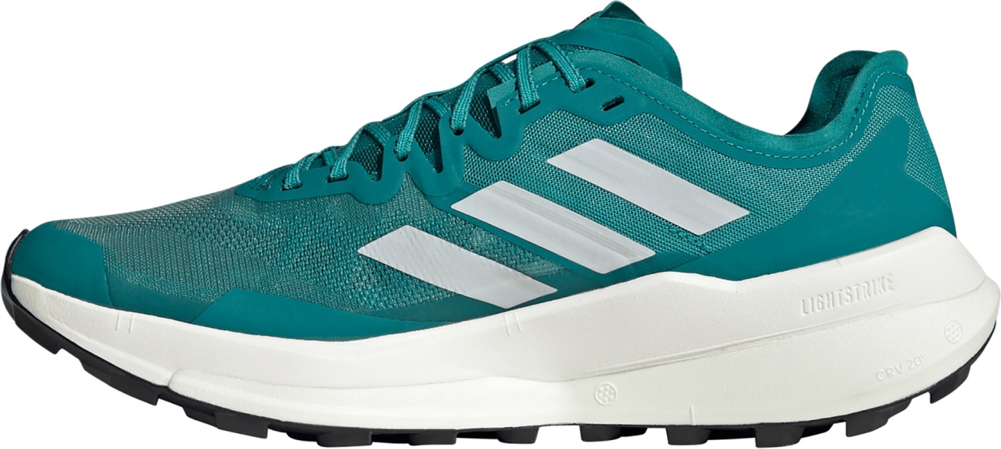 adidas Men's Terrex Agravic Speed Trail Running Shoes - Teal/Grey - View 6