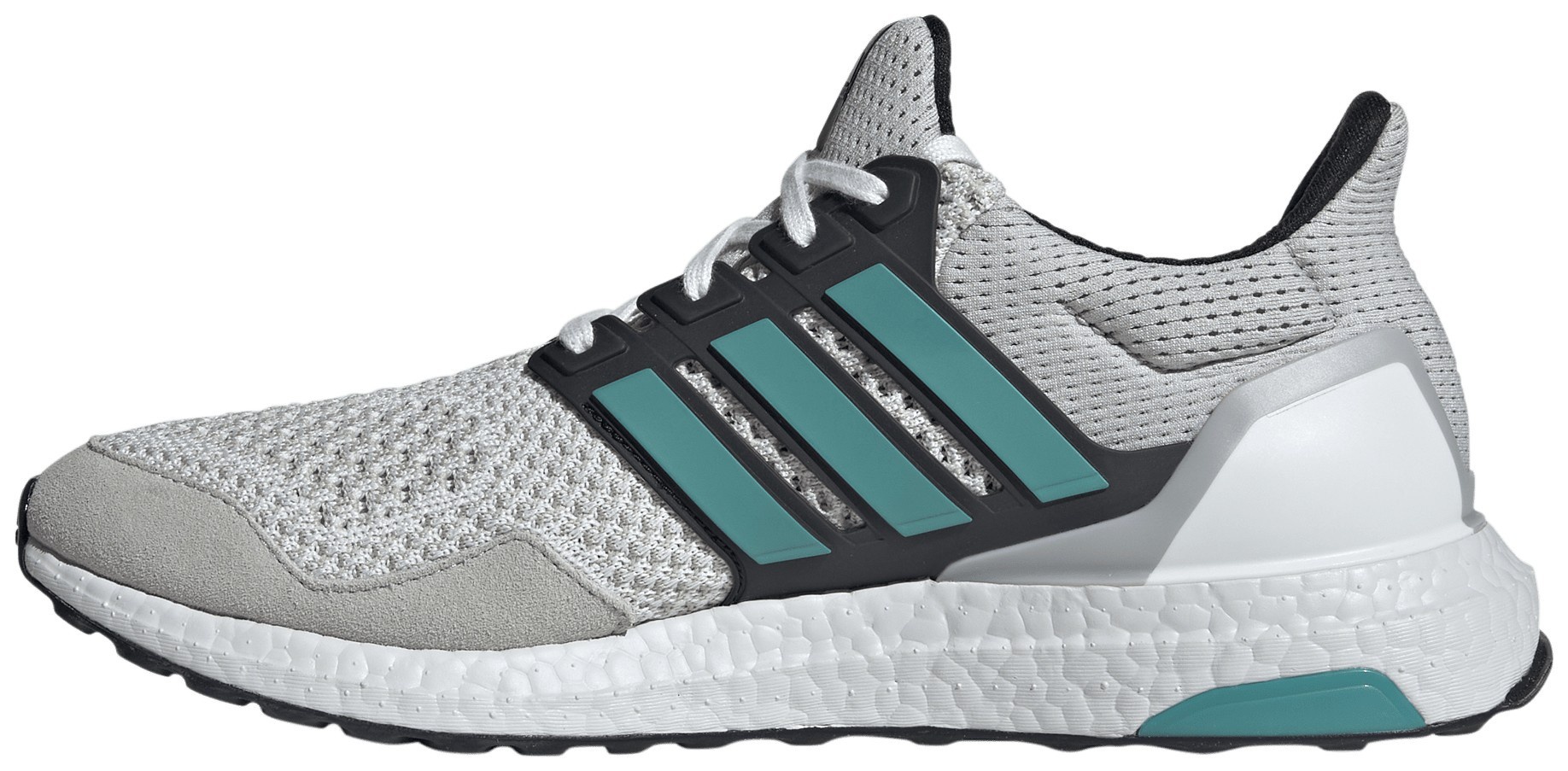adidas Men's Ultraboost 1.0 Shoes - White/Teal/Grey - View 6