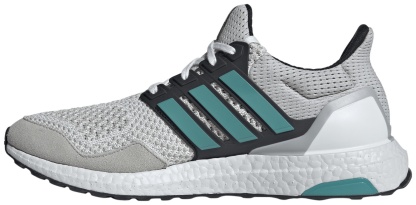 adidas Men's Ultraboost 1.0 Shoes - White/Teal/Grey - View 6