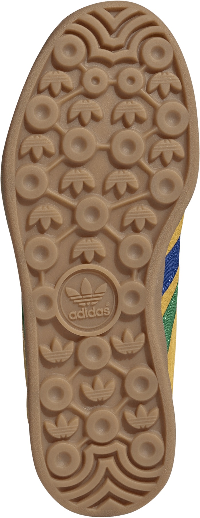 adidas Kids' Grade School FIFA World Cup Gazelle Indoor Shoes - Yellow/Collegiate Royal/Green - View 3