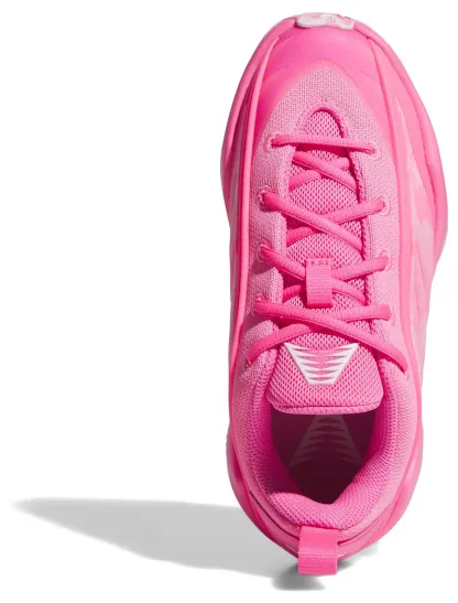 adidas Kids' Grade School Believe That. 1 Basketball Shoes - Pink/Pink/Pink - View 2