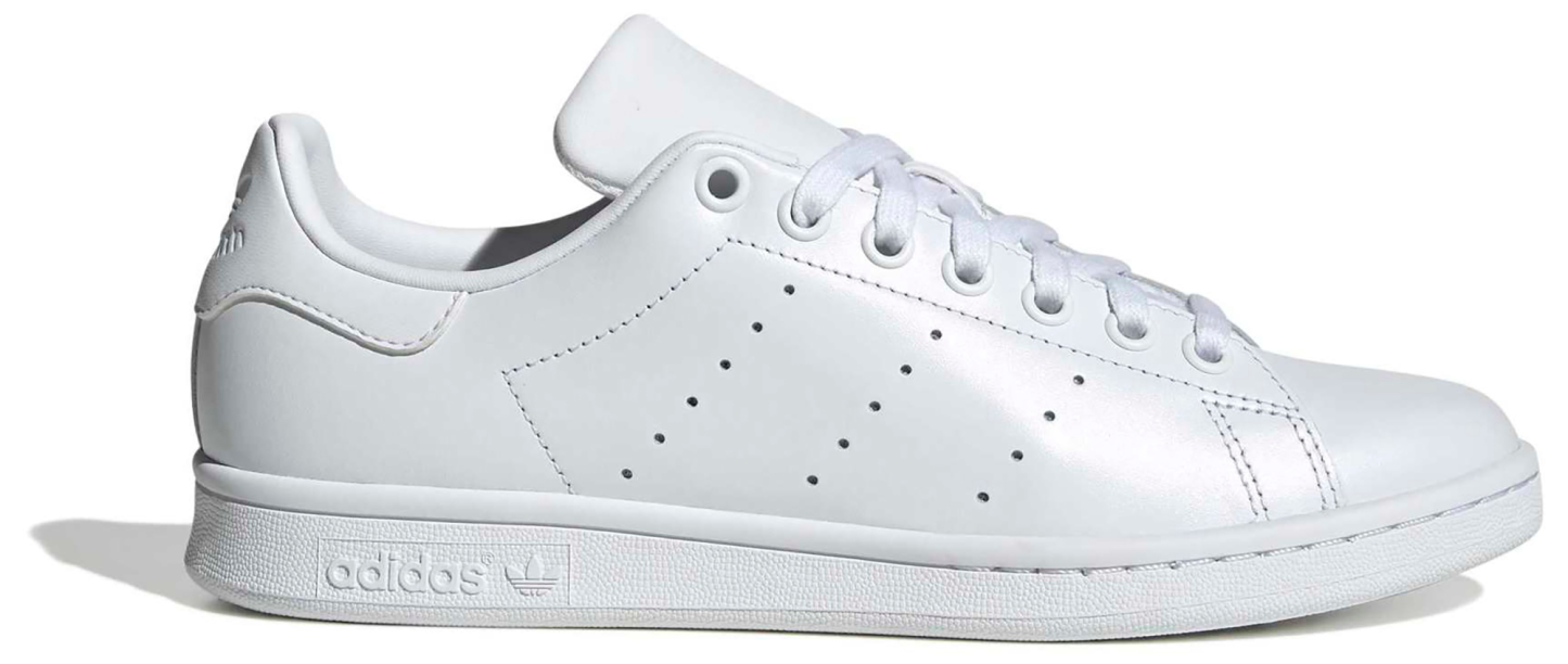adidas Originals Women's Stan Smith Shoes - White/White - View 1