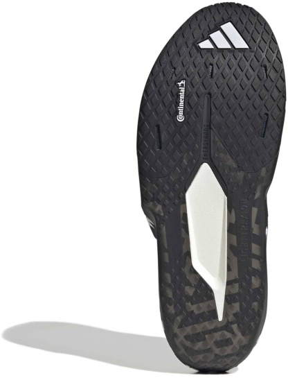 adidas Men's Adizero Dropset Pro Training Shoes - White/Black - View 3