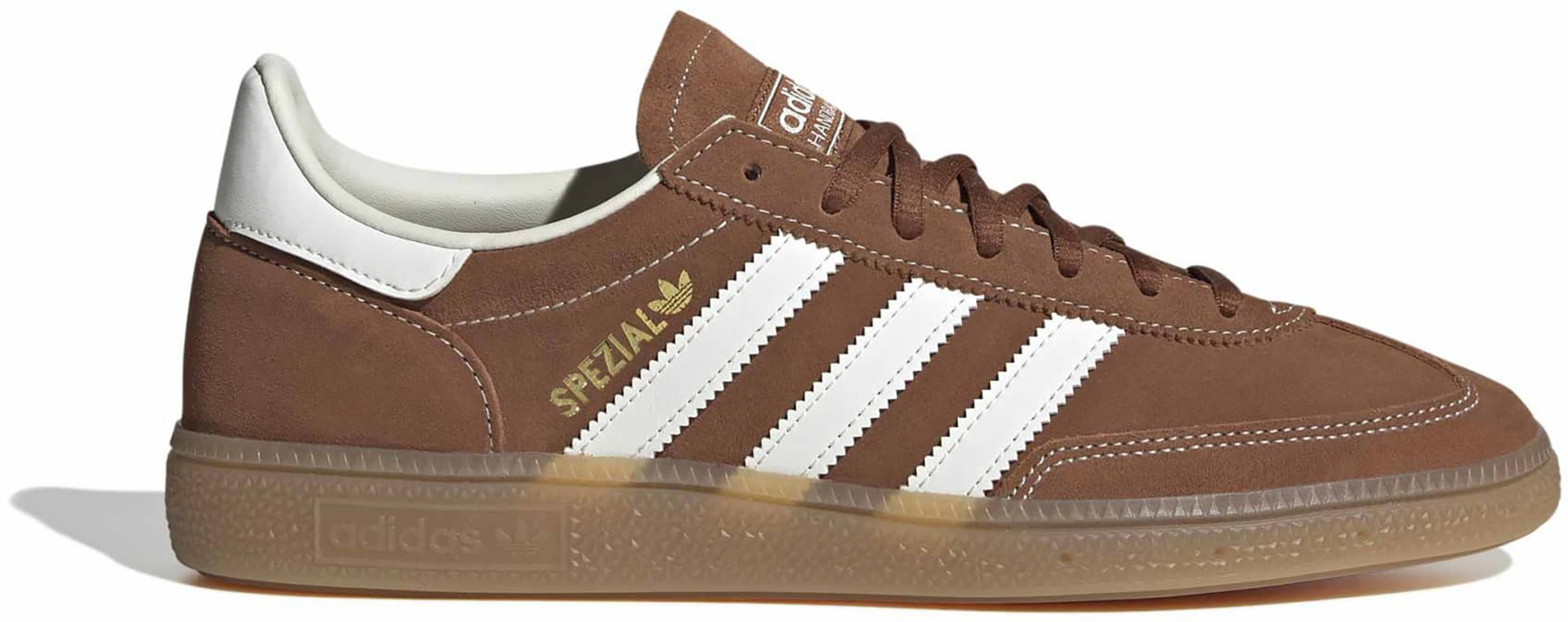 adidas Men's Handball Spezial Shoes - Dusky Bronze/White - View 1