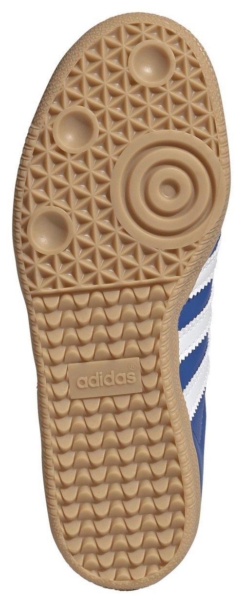 adidas Kids' Grade School Samba OG Shoes - Blue/White - View 3