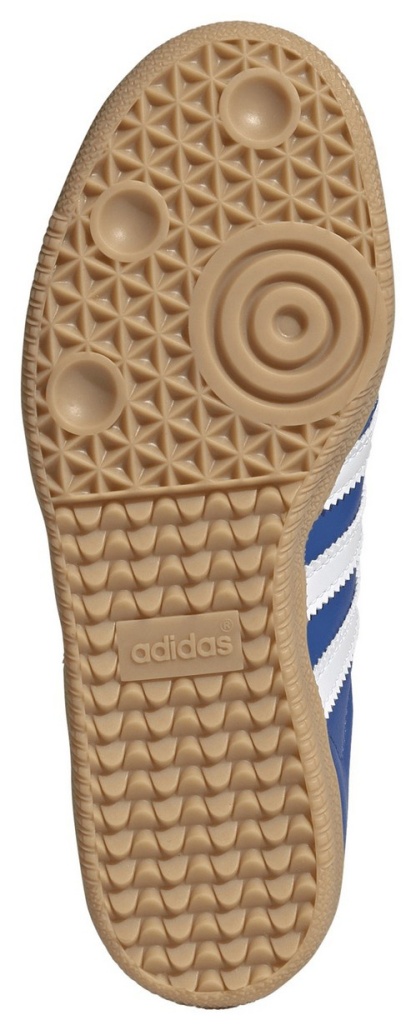 adidas Kids' Grade School Samba OG Shoes - Blue/White - View 3
