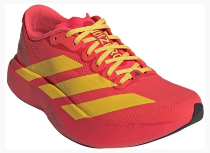 adidas Women's Adizero EVO SL Running Shoes - Lucid Red/Bold Gold/Semi Lucid Blue - View 5
