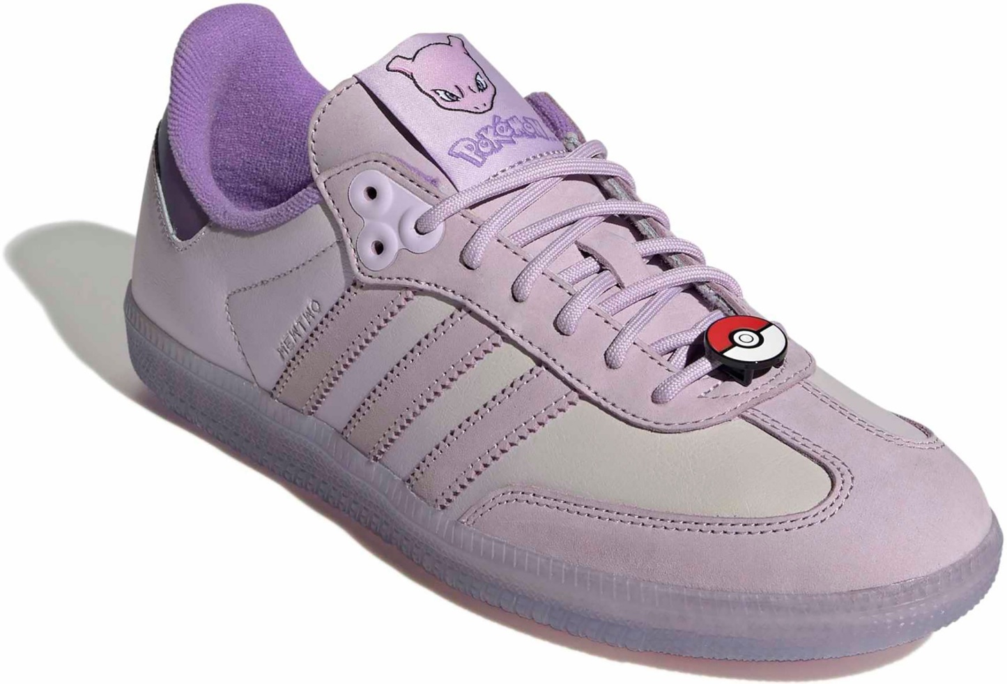 adidas x Pokémon Samba OG Shoes - Ice Lavender/Violet Fusion - View 5