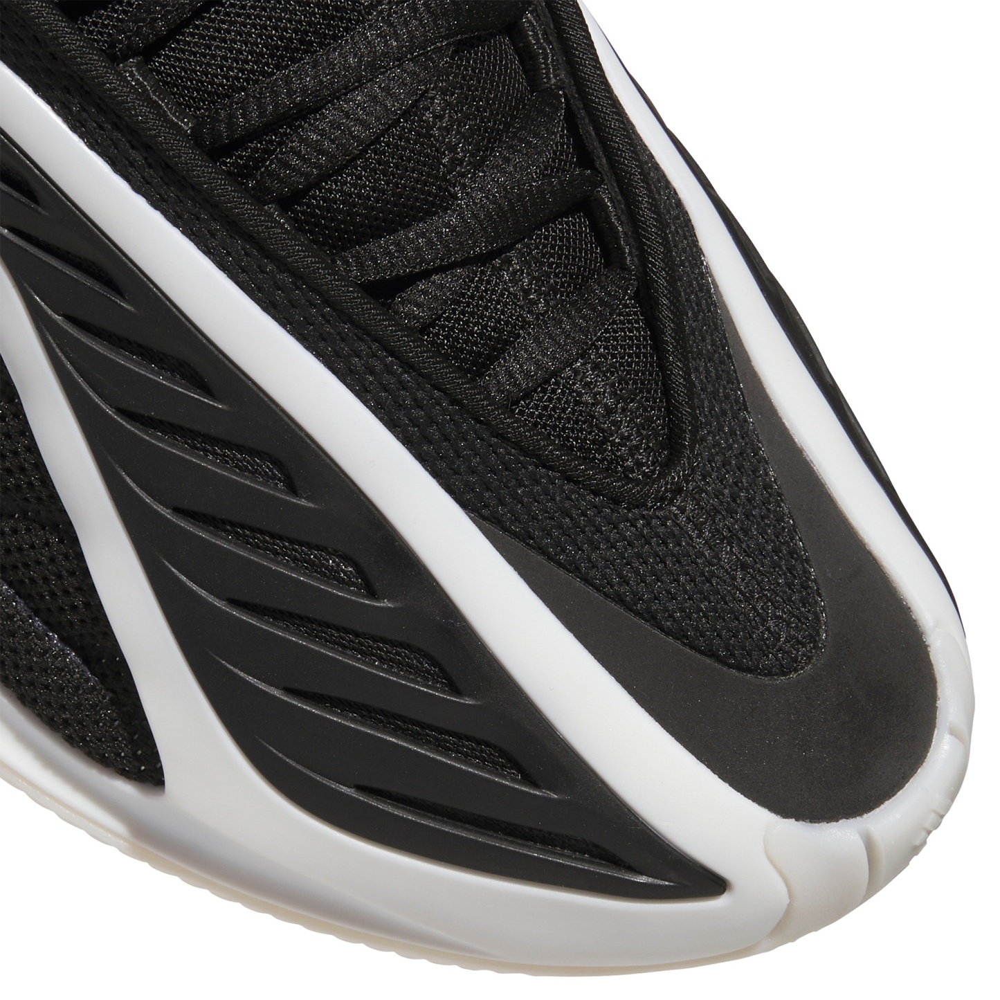 adidas Kids' Grade School Anthony Edwards 2 'Core Black' Basketball Shoes - Black/White/Red - View 8