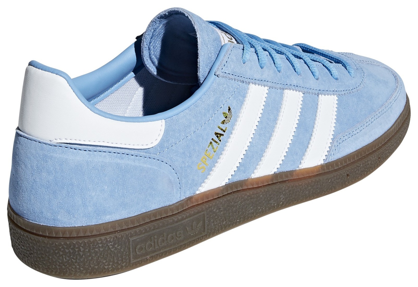 adidas Men's Handball Spezial Shoes - Blue/White/Gum - View 6