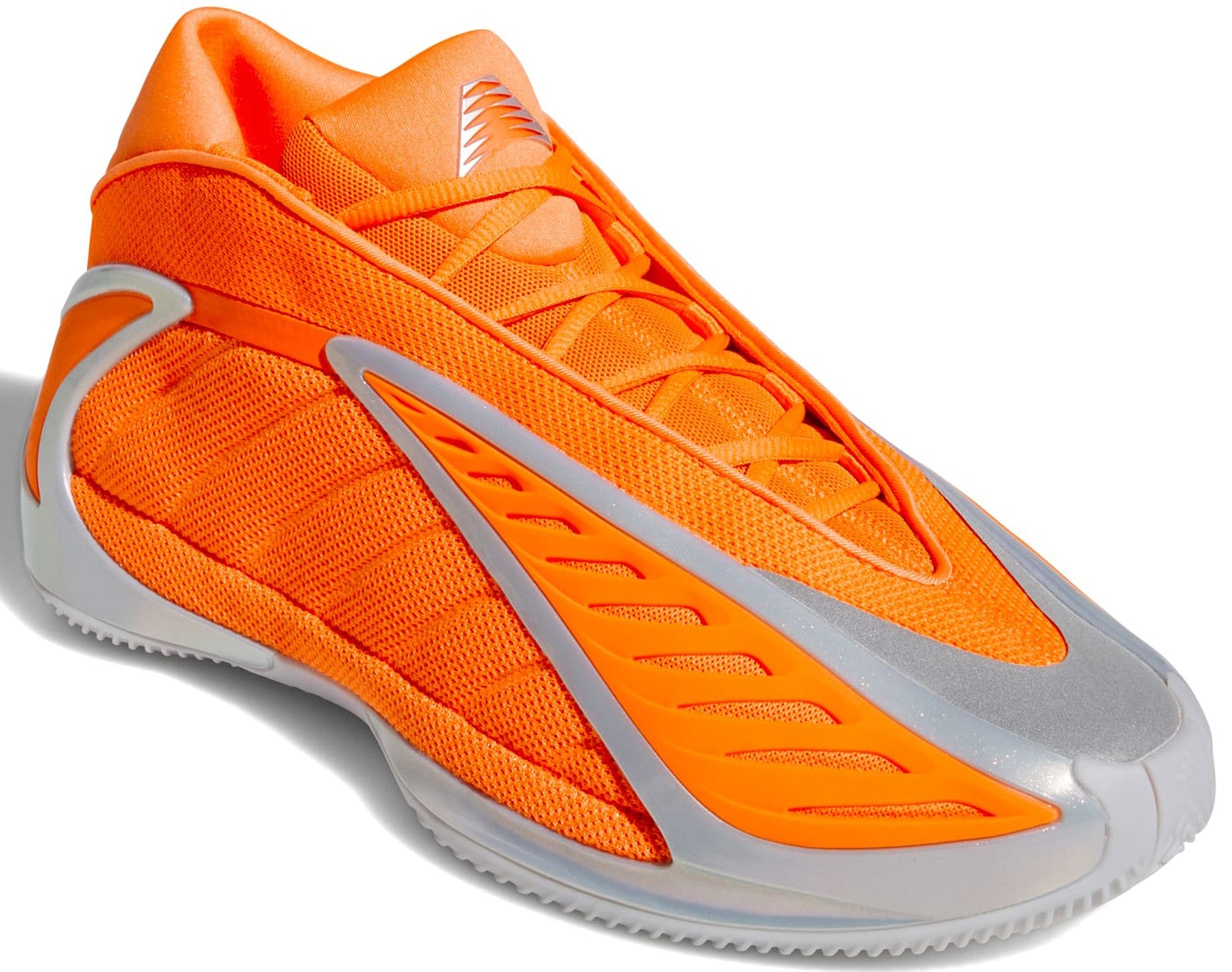 adidas Anthony Edwards 2 'All-Star' Basketball Shoes - Lucid Orange/Silver/Grey - View 5