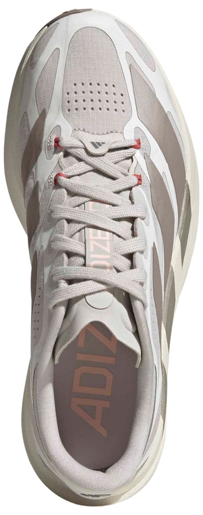 adidas Women's Adizero EVO SL EXO  Running Shoes - White/Coral - View 2